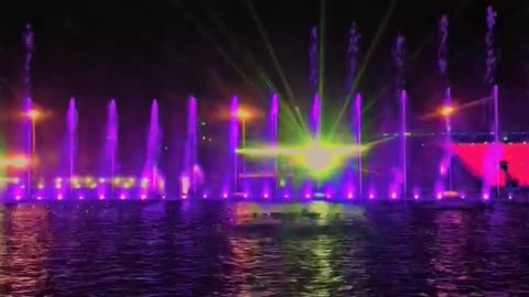 Dancing fountain ❤️💫