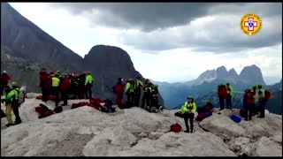 Glacier collapses in Italian Alps, at least 6 reported dead