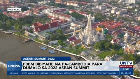 Pangulong Marcos Jr., bibiyahe na pa-Cambodia para dumalo sa ASEAN Summit