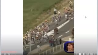 Horse Jumps Fence To Join In Bike Race - Why Did He do This