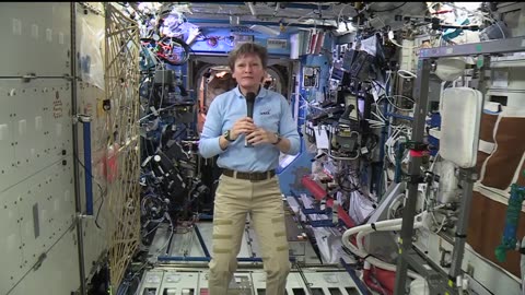 Space Station Crew Member Discusses Life in Space and Role Model Responsibilities