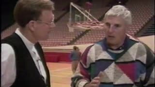 January 11, 1995 - Indiana U Coach Bob Knight Interviewed Before Game with Michigan State