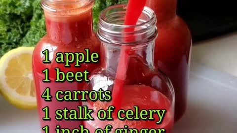 Delicious Juicing Recipe helps with Digestion, Reducing Inflammation, and Cleansing The Liver