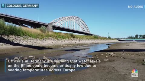 European Drought May Lower Germany’s Rhine To Critical Levels