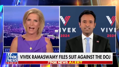 Vivek Ramaswamy on Fox News' Ingraham Angle with Trump Indictment & FOIA Request 8.1.23