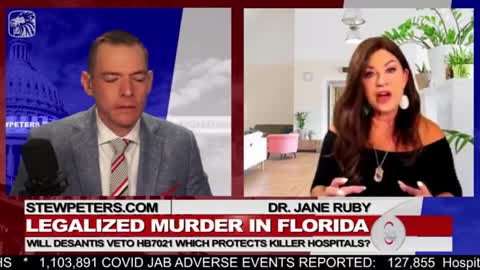 Legalized Murder In Florida Will DeSantis Veto HB7021 Which Protects Killer Hospitals