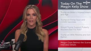 Megan Kelly talked about her interview with President Trump.