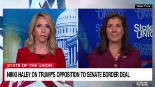 UNBELIEVABLE: Nikki Haley Shows Her Support For The Dem "Border Bill" Before Attacking Trump