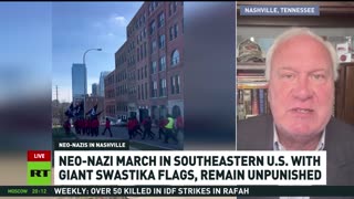 Wtf?! Neo-Nazis march through US city! Are They Spinning This?