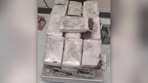 U.S. Customs and Boarder Protection find 146 pounds of cocaine hidden in ice cream machine