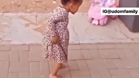Little girl dance moves