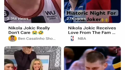 Why do you love Nikola Jokic?