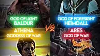 God of War Mid Tier Battle | Baldur vs Heimdall vs Ares vs Athena