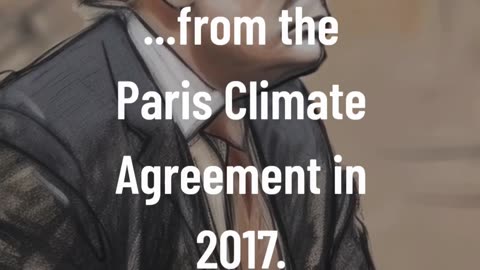 Donald J Trump and the New Green Deal / Paris accords termination !