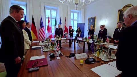 G7 foreign ministers hold minute's silence for Navalny