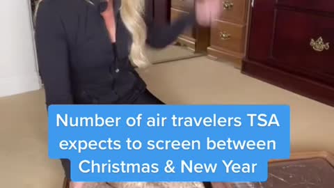Busiest travel days for the Christmas & New Year holidays.