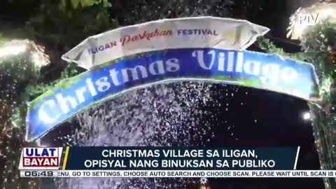 Christmas village sa Iligan, opisyal nang binuksan sa publiko(1)