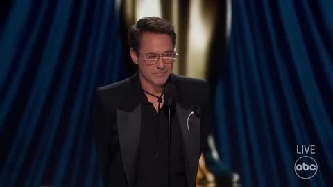 Oscars 2024. Robert Downey Jr wins ta first academy oscar
