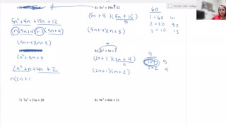 Factoring Trinomials where x is not 1