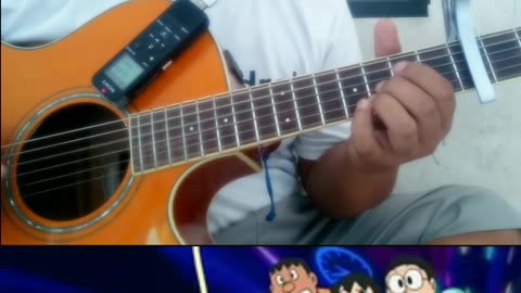 DORAEMON THEME SONG GUITAR ACUSTIC SOLO COVER