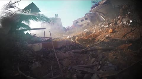 See how Palestinian forces target invading Israeli military vehicles in Gaza