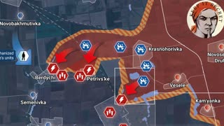 Ukraine War, Rybar Map for October 11th, 2023 Russian Counteroffensive Move Deeper Around Avdiivka
