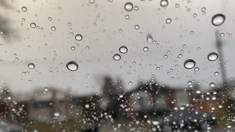 Rain sounds falling on the window Relaxing Raindrops for Sleep FAST, Insomnia, Stress & Relaxation