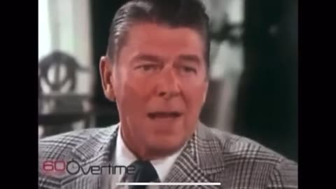 RONNIE knew what was coming… RONALD REAGAN