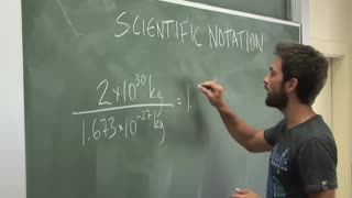 Scientific Notation - Example