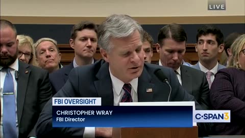 Thomas Massie Grills Christopher Wray