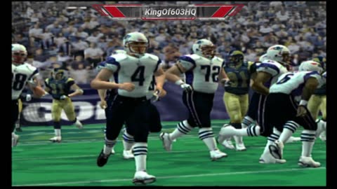 Madden NFL 2005 Franchise Year 1 Week 9 Patriots At Rams
