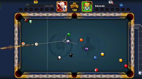 8 ball pool gameplay 32 level V/S 103 🔥 1million ....