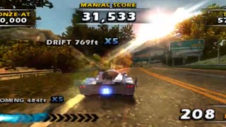 Burnout Dominator - World Tour Final Event 3rd Try(PPSSPP HD)