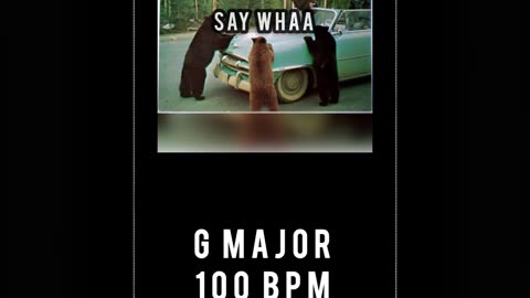 Retro Alternative Type Instrumental | G Major | 100 bpm | "Say Whaa"