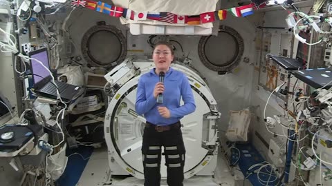 Astronauts Koch and Meir React to International Space Station Mission Updates