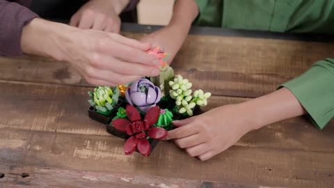 Lego Decorations,/ LEGO Icons Wildflower Bouquet