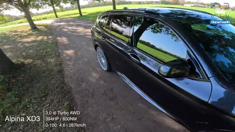 BMW ALPINA XD3 QUAD TURBO POV 0-100 LAUNCH CONTROL!