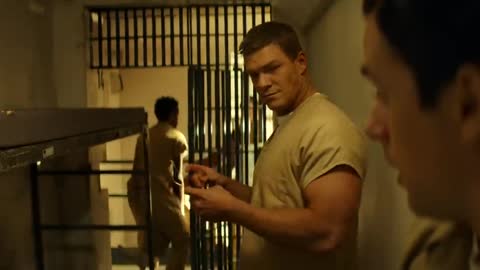 Reacher - Prison cell Fight scene