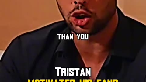 Tristan motivates his fans