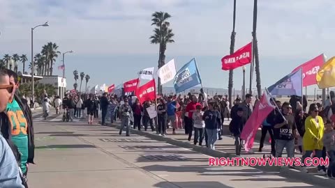Jesus march in Santa Monica