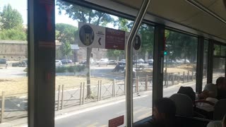 left side view from the Roma bus 714