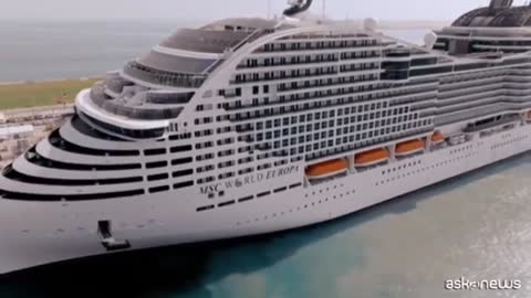 A Doha battesimo di MSC World Europa, la nave più green al mondo