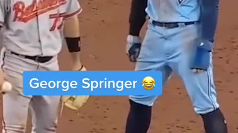 😂😂 We must protect George Springer 😂