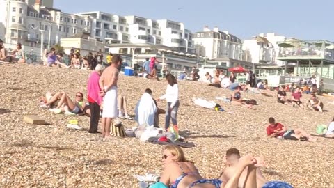 Brighton beach 🏖 #viral #follow #live #trending