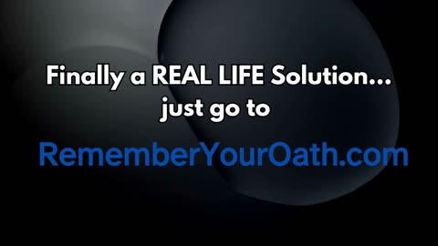 Remember Your Oath!