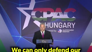 Hungary's PM Orbán Thanks George Soros?