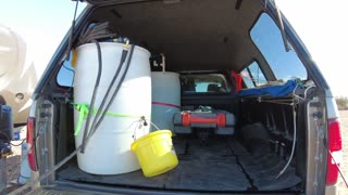 How and where we get water while camping in the desert