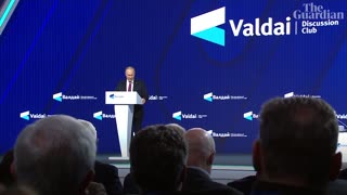 Putin asserts that the Western strategy for securing global dominance is the war in Ukraine.