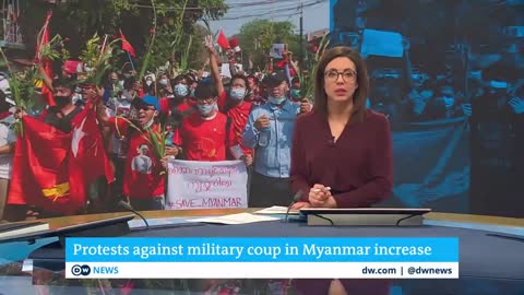 Myanmar protests: Thousands demand Aung San Suu Kyi's release | DW News