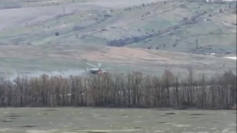 Fuller video of downed transport Mi-8